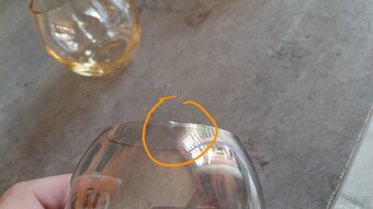 Retro kulovité sklenky na whisky 200ml - 16