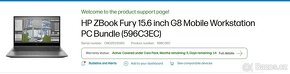 HP ZbooK FURY 15 G8 i7 32GB 1TB Záruka Nové - 16