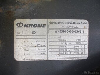 25105 návěs Krone SD 04 Mega Liner - 16