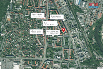 Pronájem bytu 1+1, 38 m², Plzeň, ul. Čechova - 16