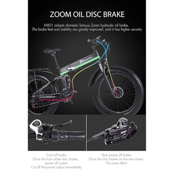 Horské elektrokolo skládací - 16