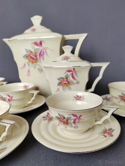 Starožitný porcelánový čajový servis od MZ Art Deco - 16