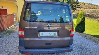 VW TRANSPORTER  T5 2.0TDI 9MÍST MODEL 2011. PĚKNÝ - 16