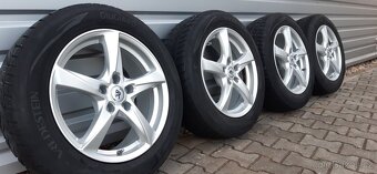 Alu sadu 5x112 r17 RC vw Tiguan zimní pneu - 16
