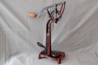 Velmi stará francouzska špuntovačka láhví, 70cm - 16