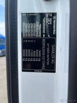 Mercedes-Benz ACTROS 1843 BDF AUTOMAT EURO VI Dhollandia DHS - 16