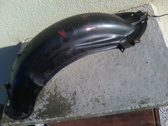 Jawa 250/350 Kývačka ND-kryty řetězu a motoru,nádrž,blatníky - 16