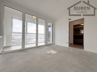 Novostavba bytu 3+kk (92 m2) s balkónem a zimní zahradou (s  - 16