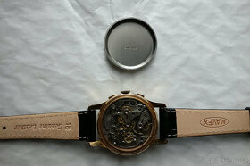 Staré funkční pozl. Swiss hodinky Aureole Chronographe - 16