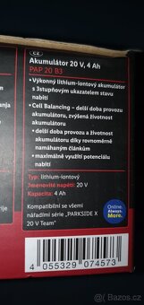 Parkside nařadí,baterie,nabíječka - 16
