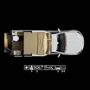 Obytná nástavba pro Ranger/Hilux/Amarok/Navara/DMax/L200 aj. - 16