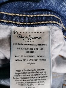 pánské kalhoty rifle PEPE JEANS LONDON vel.32 - 16