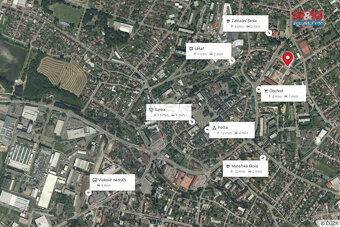 Pronájem obchod a služby, 726 m², Lanškroun, ul. Dvorská - 16