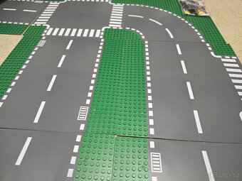 Eco City Lego barevné cesty / krizovatky / silnice / zatáčky - 16