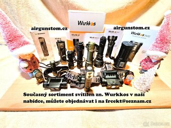 Čelovka Wurkkos HD50, LED, USB-C, 4000L, 5000mAh PECKA - 16