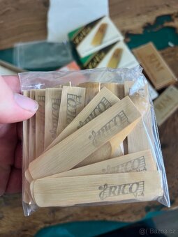 Predám vintage plátky na alt saxofón rico 70/80 roky - 16