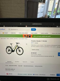 Dámske trekingové elektrokolo Crussis e-Savela 7.7-M 2022 - - 16