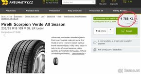 Alu sada orig. - LAND ROVER - RANGE ROVER - 5/120 - 19” - 16