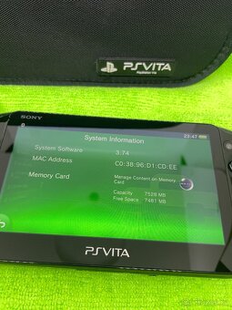 PS VITA PCH-2016 - LCD displej +8gb karta - 16