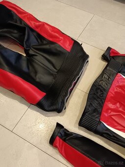 PSí Hubík-Dámská(Pánská) kožená moto kombinéza - 16