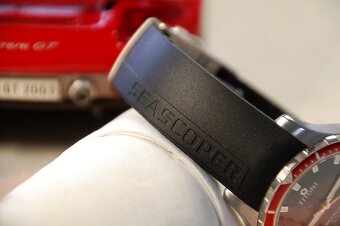 Titoni model Seascoper black - red, orig. hodinky, stav NOVÉ - 16