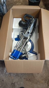 Pokosová pila Scheppach HM 254 vč. stojanu + nový kotouč - 16