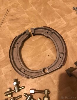 Pneu 3.75-19 i-40 duše pásek pod duši dráty Ural M72 K750 - 16
