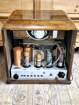 Rádio Mikrofona MK 306 Superdual Luxus, 1935-36 - 16