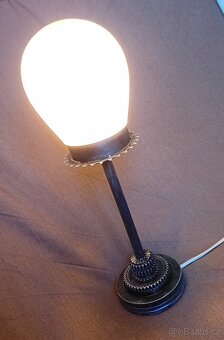 STEAMPUNK RECYCLE ART LAMPY - PATINOVANÝ KOV - Užité umění. - 16