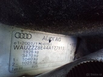 Audi A4, 1.9 TDI, původ ČR, Cebia, TOP - 16