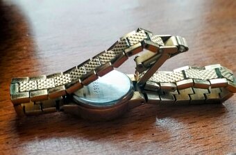 Silně zlacené VINTAGE dámské hodinky 17kamenů SSSR 60léta - 16