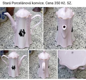 Květináče, porcelán atd viz fota. Ceny viz fota. - 16