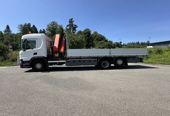 Scania P500 6x2 - valník s hydraulickou rukou Palfinger - 16