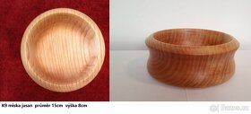 Dřevěné misky -krásný a praktický dárek - 16