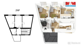 Prodej rodinného domu, 75 m², Rakovník, ul. Smetanova - 16