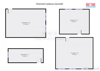 Pronájem kancelářského prostoru v Praze, ul. Opletalova - 16