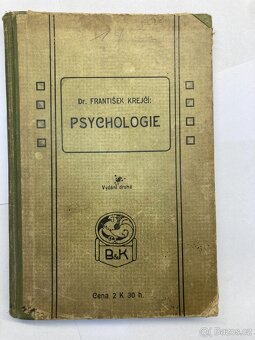 1908 až 1937 - Sada 18 původních učebnic pro střední školy - 16