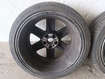 origo alu kola Audi TT 5x100 s pneu 205/40 r17 - 16