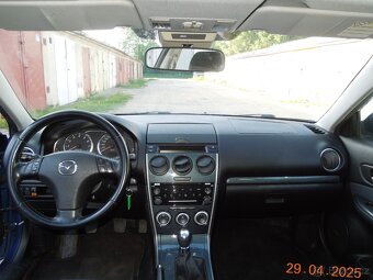 Mazda 6 kombi, 2.0i benzín 108kW, nová STK - 16