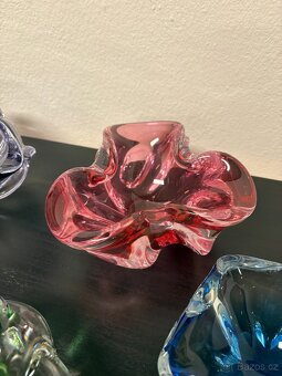 Hutní sklo - popelníky - 16