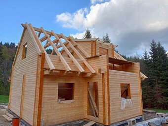 Dřevěnice z lepených hranolů - 16