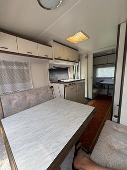 Prodám karavan hobby classic 470, předstan, mover - 16