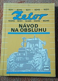 Prodám odborné knihy a příručky na traktory Zetor a Ursus - 16