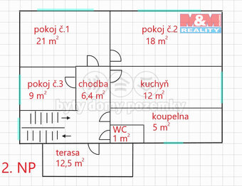 Prodej rodinného domu, 143 m², Ostřešany - 16