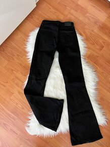 BERSHKA FLARE NOVÉ DÁMSKÉ DŽÍNY DO ZVONU, VYSOKÝ PAS - 16