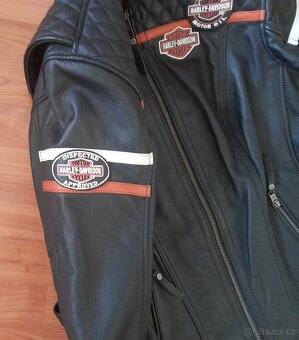 Harley Davidson dámská kožená bunda vel. XL TOP KUS - 16