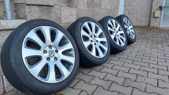 Alu kola 5x112 r17 originál Škoda Octavia III - 16