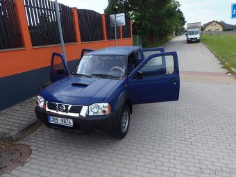 Nissan Double Cab 2.5 TD 4x4 tažné 3T k. ČR - 16
