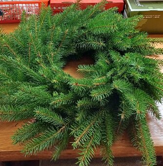 Adventní věnce, živé girlandy, svícny - 16