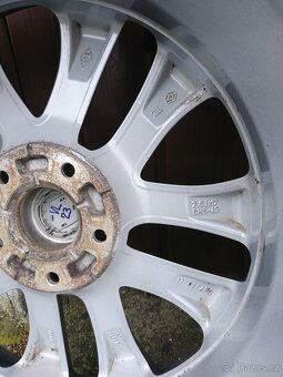 Renault Megane 3,4 17" Originální 205/50/17 zimní alu Kola - 16